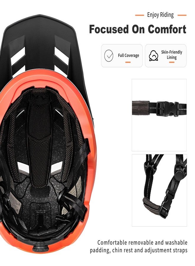 بات فوكس خوذة دراجة باتفوكس، خوذة دراجة جبلية للرجال والنساء والبالغين والشباب (رمادي، مقاس متوسط (54-57 سم)) - Image 4